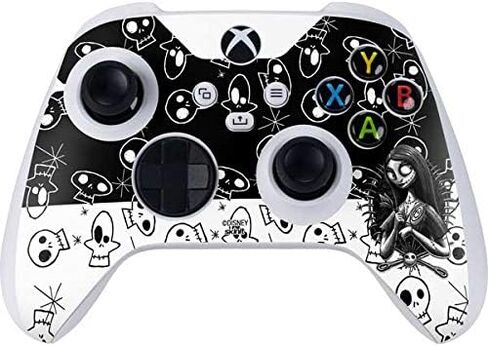 Skinit Decal Gaming Skin Compatible with Xbox Series S Controller - Officially Licensed Disney The Nightmare Before Christmas Character Pattern Print Design in Saudi Arabia