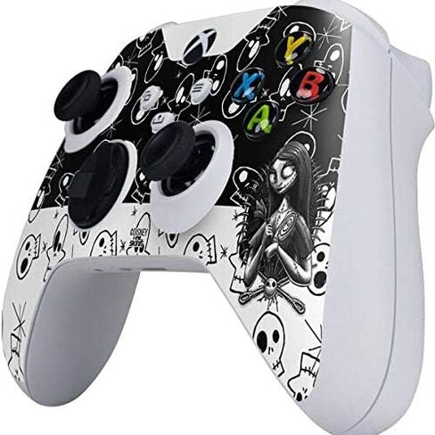 Skinit Decal Gaming Skin Compatible with Xbox Series S Controller - Officially Licensed Disney The Nightmare Before Christmas Character Pattern Print Design in Saudi Arabia