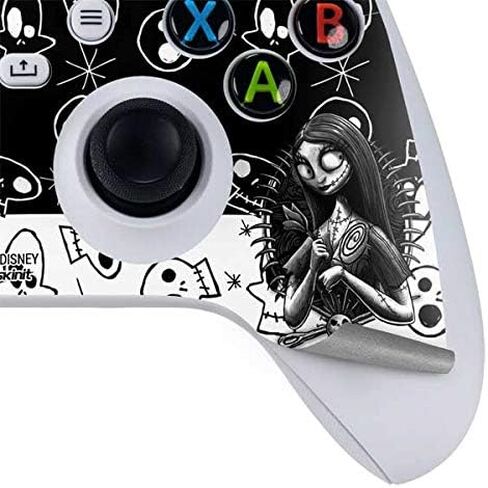Skinit Decal Gaming Skin Compatible with Xbox Series S Controller - Officially Licensed Disney The Nightmare Before Christmas Character Pattern Print Design in Saudi Arabia
