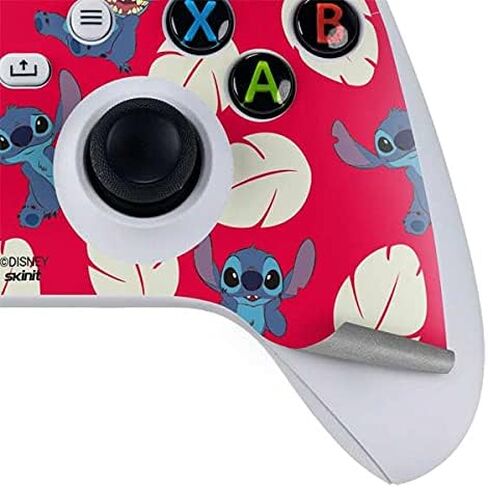 Skinit Skinit Gaming Gaming Skin متوافق مع وحدة التحكم S -Series S في Xbox - Disney Lilo مرخص رسميًا وتصميم نمط حرف غرزة in Kuwait