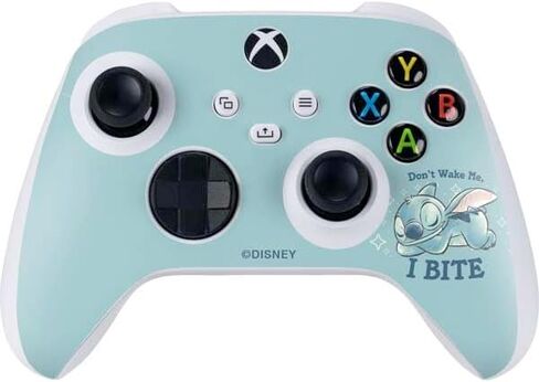 Skinit Skinit Gaming Gaming Skin متوافق مع وحدة التحكم S -Series S في Xbox - Disney Lilo مرخص رسميًا وتصميم نمط حرف غرزة in Kuwait