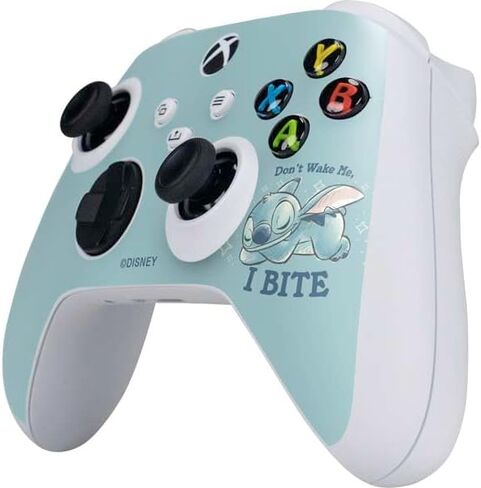 Skinit Skinit Gaming Gaming Skin متوافق مع وحدة التحكم S -Series S في Xbox - Disney Lilo مرخص رسميًا وتصميم نمط حرف غرزة in Kuwait