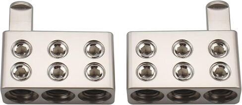 Zookoto 2 PCS 2XOGA WIRE GA مخفض ، لسيارة الصوت Stereo AWG PUL POWER مخفض سلك الأرض ، 0 سلك المقياس إلى 11.8 ملم in Saudi Arabia