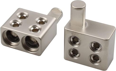 Zookoto 2 PCS 2XOGA WIRE GA مخفض ، لسيارة الصوت Stereo AWG PUL POWER مخفض سلك الأرض ، 0 سلك المقياس إلى 11.8 ملم in Kuwait