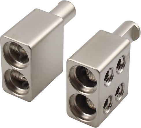 Zookoto 2 PCS 2XOGA WIRE GA مخفض ، لسيارة الصوت Stereo AWG PUL POWER مخفض سلك الأرض ، 0 سلك المقياس إلى 11.8 ملم in Kuwait