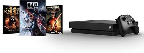 Xbox One X 1TB Console - Star Wars Jedi: Fallen Order Bundle [لعبة فيديو] (متجددة) in Saudi Arabia