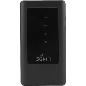 ciciglow 5G Wi Fi Mobile Hotspot, Portable Wi Fi Hotspot for Travel, 2.77Gbps High Speed Mobile Router Device with SIM Card Slot, Supports 16 Connected Devices, 2.4G 5.8G Dual Band
