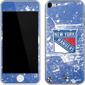Skinit Decal MP3 Player Skin Compatible with iPod Touch (5th Gen&2012) - Officially Licensed NHL New York Rangers Frozen Design