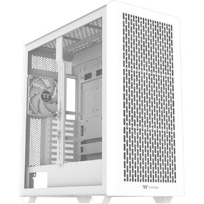 Thermaltake Core X71 Tempered Glass Edition SPCC ATX Full Tower Tt LCS Certified Gaming Computer Case with 2 140 Blue Front Fan + 1 140 Black Rear Fan Pre-Installed CA-1F8-00M1WN-02