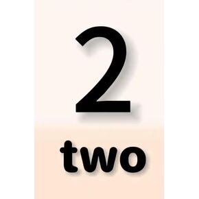 Number 2 Two Poster Metal Tin Sign Home Office 8x12 Inch