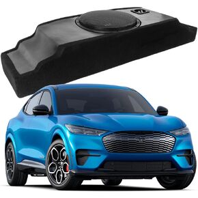NVX BE-FRD-MME-G1 Custom Fit 12" 400W RMS Loaded Subwoofer Enclosure for 2021-up Ford Mustang Mach-E Vehicles