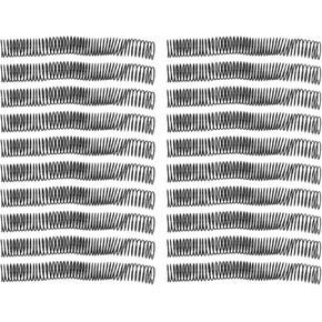32mm Binding Spirals, 4:1 Pitch, 280 Sheets, 48 Teeth for A4 Paper, 360 Degree Page Flipping, Compatible with Any Binding Machine, 20 Coils in Package, Easy to Cut with