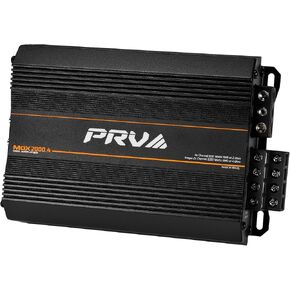 PRV Audio MDX2000.4 2 Ohm Mini 4 Channel Car Audio Amplifier 4 x 500 Watts RMS at 2 Ohm - 2000 Watt 12 Volts Bridgeable Amp for Powersports, Motorcycles, ATV, for High Power Stereo Speaker Systems