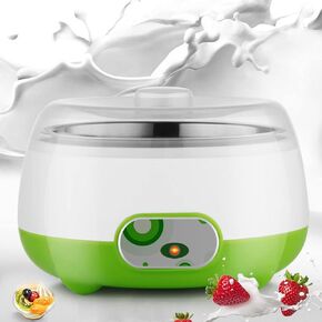 PanDair 1L Automatic Yogurt Maker with Stainless Steel Inner Pot for Home Organic Yogurt, Cheese Maker, Fruit Wine Maker US Stock