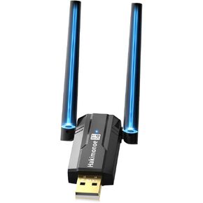 USB Bluetooth 5.4 Adapter for PC Laptop, Long Range 492FT Wireless Dongle Adaptor for Windows 11 10 8.1 7 Desktop, Plug and Play Bluetooth Mouse Keyboard Headphones Speaker Game Controller