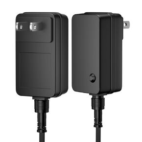 Power Supply for Outdoor String Lights, 100-240V AC to 24V DC, Black