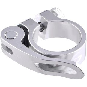TRIWONDER Bike Seat Post Clamp 28.6mm 31.8mm 34.9mm Quick Release Seat Post Clamp for MTB Bike Road Bike Casual Bike (Red, 28.6mm) in Kuwait