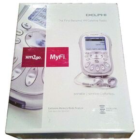 Delphi MyFi XM2GO Portable XM Satellite Radio Receiver with Home / Car Kits