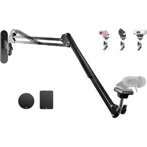 Acetaken Brio-101 WebCam Magnetic Wall Mount حامل لوجيتك Brio 100 ، Brio 300 301 ، Brio 500 501 ، C270 ، C310 WebCams