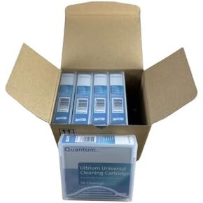 Quantum Lto Universal Cleaning Ctridge(MR-LUCQN-01) - 5 Pack, Black