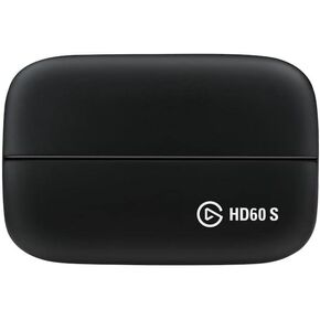 Elgato HD60 S, usb3.0 External Capture Card, Stream and Record in 1080p60 with ultra-low latency on PS5, PS4/Pro, Xbox Series X/S, Xbox One X/S, in OBS, Twitch, YouTube, works with PC/Mac