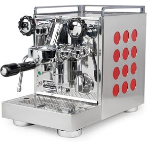 صاروخ Espresso Appartamento Nera Espresso Machine | E61 | المبادل الحراري | (أسود/نحاسي)