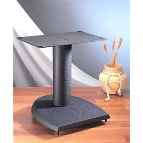 19 in. H, Iron Center Channel Speaker Stand - Black