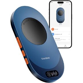 Vaydeer Air 3 Ultra Mouse Mover with APP, Ultra Slim Mouse Jiggler with Timer Function, Undetectable & Noiseless, Simulates Realistic Mouse Movement, Driver-Free, Work from Home, Keeps PC Active