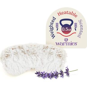 Intelex Warmies Curly Eye Mask, Sage Green in Kuwait