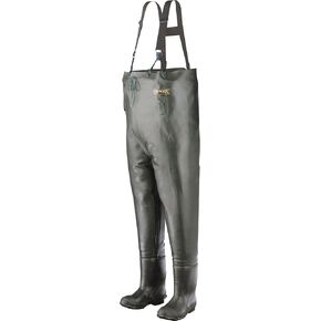 Ranger Bluecat Heavy-Duty Men's All-Rubber Insulated Chest Waders, Forest Green (A2070)