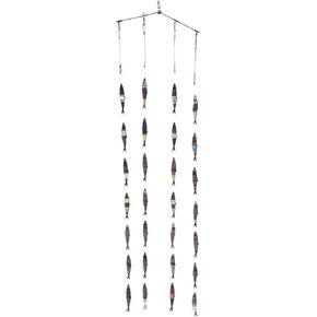 Rigged Teaser Strips, Game Fishing Dredge Teaser, Sardin Ribbon Strip Set 4/6 with 7 Sardine Fish Each