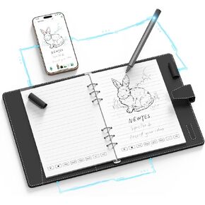 Newyes Syncpen 4 Smart Pen مع Digital Notebook Digital Pen Sync Pen Pen Pen Bluetooth اللاسلكي للطلاب ، المصمم ، المبدعون ، رجل الأعمال ، ملاحظات التسجيل