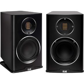 ELAC BS243.4-SB Carina Premium Bookshelf Speakers - (Pair) Satin Black