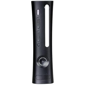 Front Face Plate Front Shell Cover Faceplate for Xbox 360 Fat Replacement (Black)