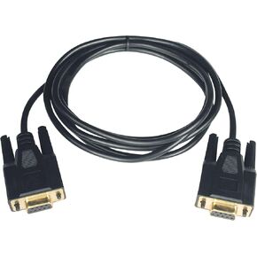 Tripp Lite Null Modem Serial RS232 Cable (DB9 F/F) 10-ft. (P450-010) in Saudi Arabia