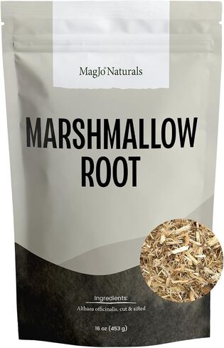 MagJo Naturals, Hawthorn Leaf and Flower (1 Pound), Wild-Crafted, Cut and Sifted, Dried Loose Leaf, Makes crisp cup of Hawthorn Tea, Hawthorn Leaves and Herb, Leaves Herbal Tea (Crataegus) in Kuwait