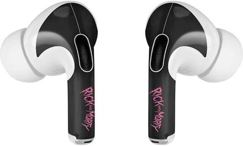 Skinit Decal Audio Skin Compatible with Apple AirPods Pro - Officially Licensed Adult Swim Rick and Morty Rick and Morty Portal Eyes Design in Saudi Arabia