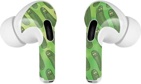 Skinit Decal Audio Skin Compatible with Apple AirPods Pro - Officially Licensed Adult Swim Rick and Morty Rick and Morty Portal Eyes Design in Saudi Arabia