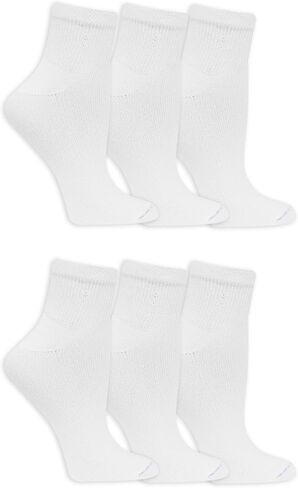 Dr. Scholl's Womens Diabetes & Circulator - 4 6 Pair Packs Non-binding Comfort And Moisture Management Socks, Black, 8-12 US in Saudi Arabia
