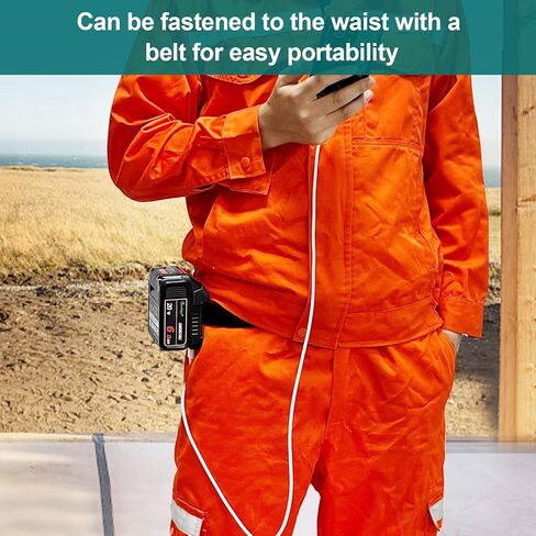 ZLWAWAOL 2 Pack USB Charger Adapter Compatible with Makita 18V Battery 2 USB Holder with Type-C Fast Charging in Saudi Arabia