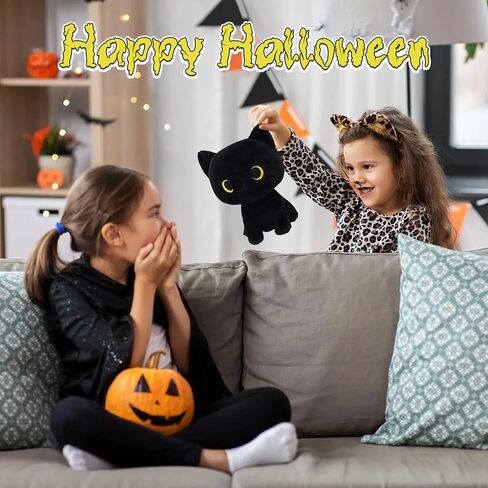 lsydcarm القط القطيفة الحيوان، 8 بوصة عيد الأم القطيفة مع الزنبق، لينة kawaii القط القطيفة دمية الأم يوم محشوة الحيوان عيد ميلاد الطفل دش ديكور المنزل in Kuwait