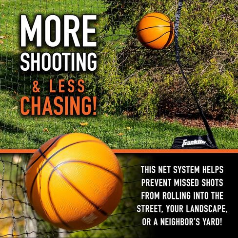 فرانكلين سبورتس ديفيندر نت برو – 10 قدم. × 8 قدم. Rebounder – طي سهل وتركيب سريع – نظام شبكي دفاعي in Kuwait