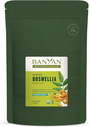 Banyan Botanicals Boswellia Powder - USDA Organic, 1 lb - Boswellia serrata - Indian Frankincense - Soothing Herbal Resin for Joint Pain* in Kuwait