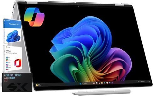 HP OmniBook 7 Flip 2-in-1 Laptop - Intel Core Ultra 7 258V - 16" 3K OLED Touchscreen - AI Copilot+ PC - Wi-Fi7, 5MP IR Camera, Backlit KB - Windows 11 Pro, Office Pro Lifetime, (32GB DDR5 | 2TB SSD) in Saudi Arabia