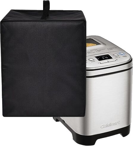Bread Maker Machine Cover for Cuisinart Bread Maker Machine, Heavy Duty Waterproof Protective Bread Machine Cover Compatible for Cuisinart Compact and Automatic Bread Maker Machine CBK-110P1 (Black) in Saudi Arabia