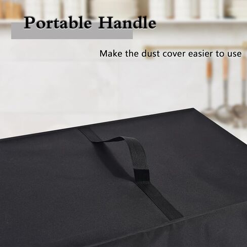 Bread Maker Machine Cover for Cuisinart Bread Maker Machine, Heavy Duty Waterproof Protective Bread Machine Cover Compatible for Cuisinart Compact and Automatic Bread Maker Machine CBK-110P1 (Black) in Saudi Arabia