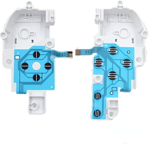 Button Film Ribbon Flex Cable with Bracket for Nintendo Wii U, L R Left Right Button Film for Wiiu Gamepad (A Set) in Kuwait