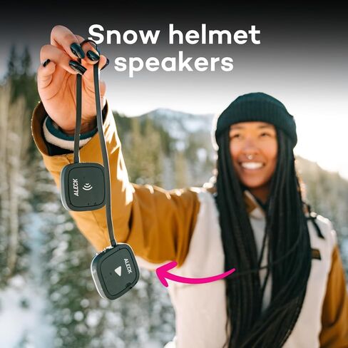 ALECK 006™ - Universal Bluetooth Wireless Hi-Fi Audio and Communication Speakers for Ski and Snowboard Helmets in Kuwait
