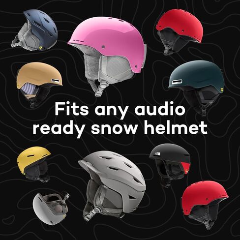ALECK 006™ - Universal Bluetooth Wireless Hi-Fi Audio and Communication Speakers for Ski and Snowboard Helmets in Kuwait