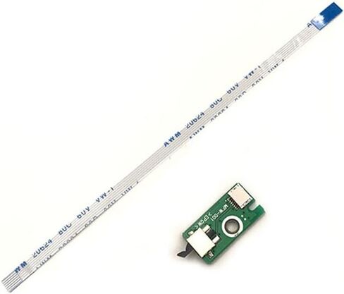 Repalcement Power Button Switch Board MFW-001 MSW-K02 with Ribbon Cable for Playstation3 PS3 CECH 4000 Super Slim Power Button Repair Parts (MFW001 with Cable) in Saudi Arabia